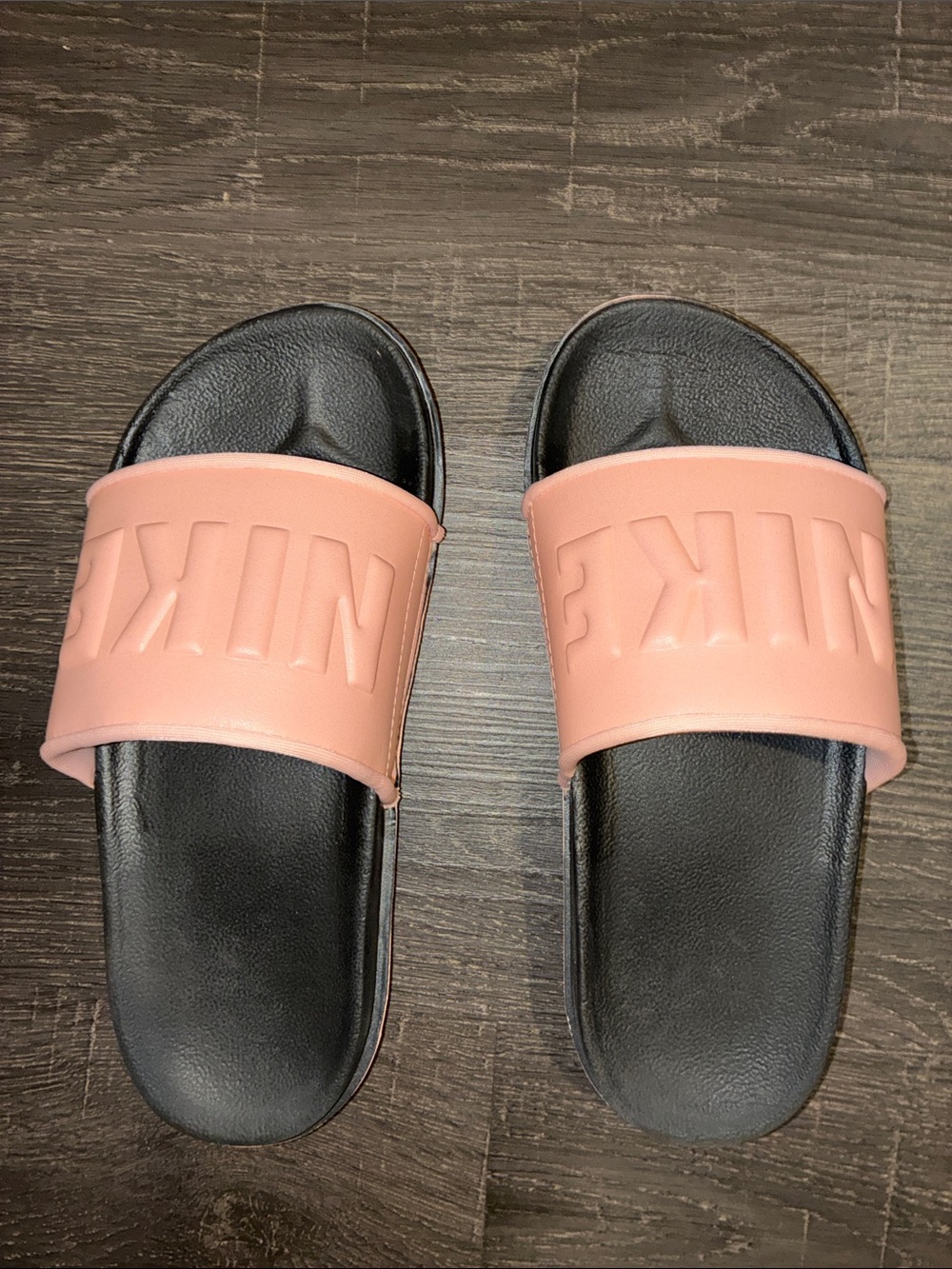Nike Women's Pink Slide Sandals